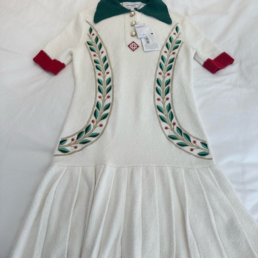 Casablanca Laurel Leaf Dress size S
